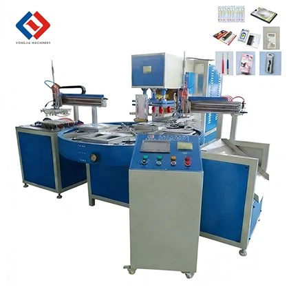 Plastforseglings- og skjæremaskin